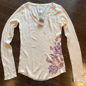 New Lucky brand long sleeve thermal shirt